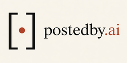 POSTEDBY.AI logo