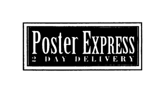 POSTER EXPRESS 2 DAY DELIVERY logo