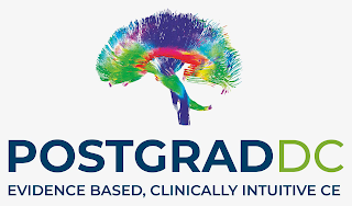 POSTGRADDC EVIDENCE BASED, CLINICALLY INTUITIVE CE logo