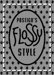 POSTIGO'S FLOSSY STYLE logo