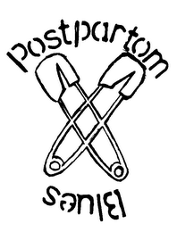POSTPARTOM BLUES logo