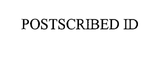 POSTSCRIBED ID logo