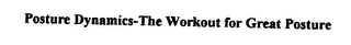 POSTURE DYNAMICS-THE WORKOUT FOR GREAT POSTURE logo