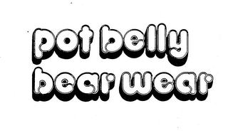 POT BELLY BEAR WEAR logo