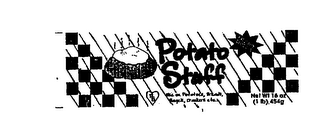 POTATO STUFF PS USE ON POTATOES, BREADS, BAGELS, CRACKERS, ETC.... logo