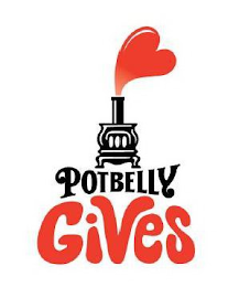 POTBELLY GIVES logo