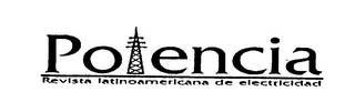 POTENCIA REVISTA LATINOAMERICANA DE ELECTRICIDAD logo