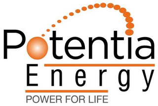 POTENTIA ENERGY POWER FOR LIFE logo
