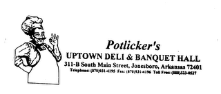 POTLICKER'S UPTOWN DELI & BANQUET HALL logo