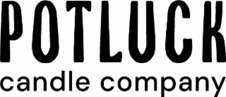 POTLUCK CANDLE COMPANY logo