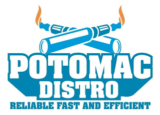 POTOMAC DISTRO RELIABLE FAST AND EFFICIENT logo