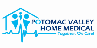 POTOMAC VALLEY HOME MEDICAL TOGETHER, WE CARE! logo