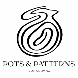 POTS & PATTERNS JOYFUL LIVING logo
