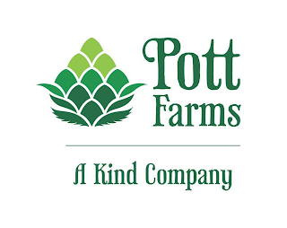 POTT FARMS A KIND COMPANY logo