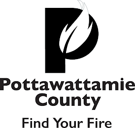 POTTAWATTAMIE COUNTY FIND YOUR FIRE logo