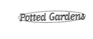 POTTED GARDENS logo