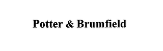 POTTER & BRUMFIELD logo