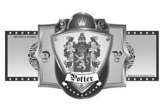 POTTER DP HECHO A MANO REPUBLICA DOMINICANA logo