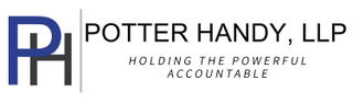 POTTER HANDY, LLP HOLDING THE POWERFUL ACCOUNTABLE logo