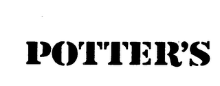 POTTER'S logo