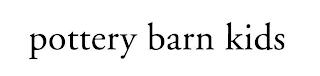 POTTERY BARN KIDS logo