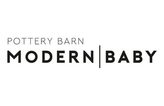 POTTERY BARN MODERN BABY logo