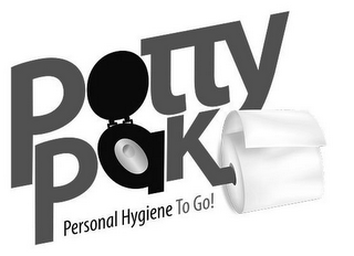 POTTY PAK PERSONAL HYGIENE TO GO! logo