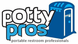 POTTY PROS PORTABLE RESTROOM PROFESSIONALS logo