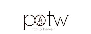 POTW PARIS OF THE WEST logo
