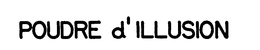 POUDRE D'ILLUSION logo