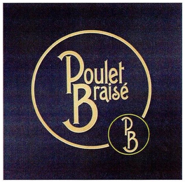 POULET BRAISÉ PB logo