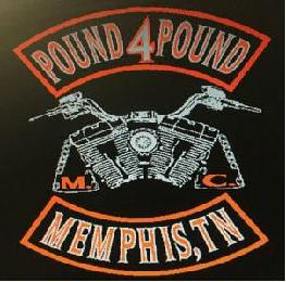 POUND 4 POUND MC MEMPHIS, TN logo
