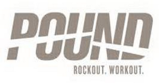 POUND ROCKOUT. WORKOUT. logo