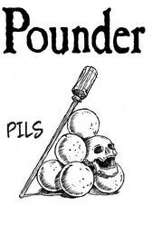 POUNDER PILS logo