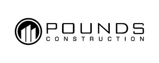 POUNDS CONSTRUCTION logo