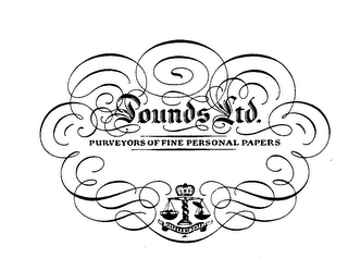 POUNDS LTD. PURVEYORS OF FINE PERSONAL PAPERS logo