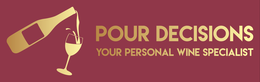 POUR DECISIONS YOUR PERSONAL WINE SPECIALIST logo