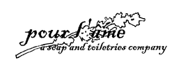 POUR L'AME A SOAP AND TOILETRIES COMPANY logo