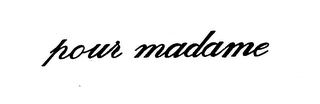 POUR MADAME logo