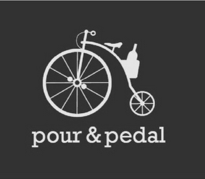 POUR & PEDAL logo