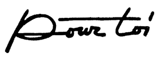 POUR TOI logo