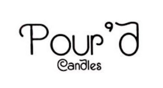 POUR'D CANDLES logo