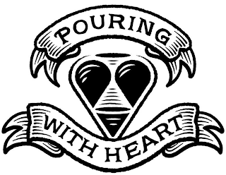 POURING WITH HEART logo