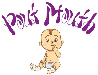 POUT MOUTH logo