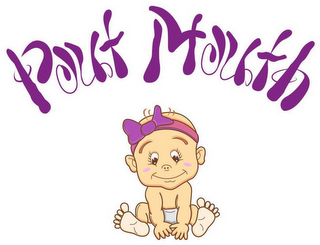POUT MOUTH logo