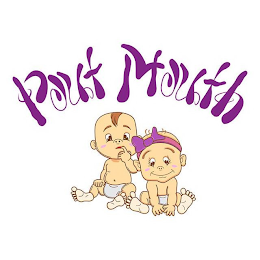 POUT MOUTH logo