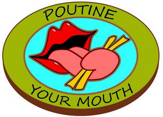 POUTINE YOUR MOUTH logo