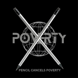 POVERTY X PENCIL CANCELS POVERTY logo