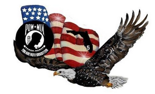 POW MIA YOU ARE NOT FORGOTTEN 5 logo
