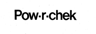 POW-R-CHEK logo